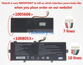 Аккумуляторы для ноутбуков medion Akoya e4253-30025387 7.6V 5400mAh