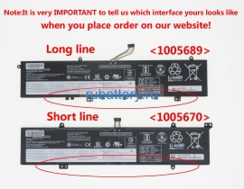 Аккумуляторы для ноутбуков lenovo Yoga c940-15irh 81te0018ge 15.36V 4500mAh