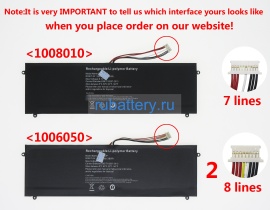 Аккумуляторы для ноутбуков jumper Ezbook s4 7.6V 5000mAh