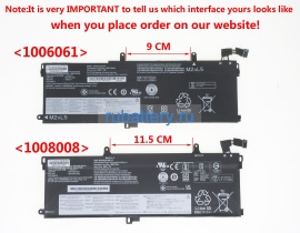 Lenovo 02dl012 11.52V 4950mAh аккумуляторы