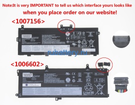 Аккумуляторы для ноутбуков lenovo Thinkpad x13 yoga g2 20w8002xus 11.58V 4560mAh