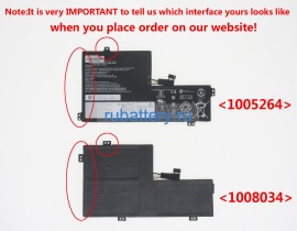 Аккумуляторы для ноутбуков lenovo 300e g2 81m90071ck 11.25V 3735mAh