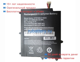 Rtdpart 3172120x2-i116cg 7.6V 4000mAh аккумуляторы