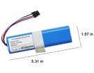 Dreame P2051-4s1p-zm 14.4V 5200mAh робот батареи